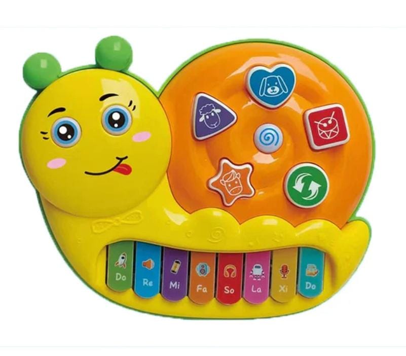 Kids Battery Operated Snail Piano, Lightning Music Piano, Childern Cute Cartoon Play Toy Kids Battery Operated Snail Piano, Lightning Music Piano, Childern Cute Cartoon Play Toy